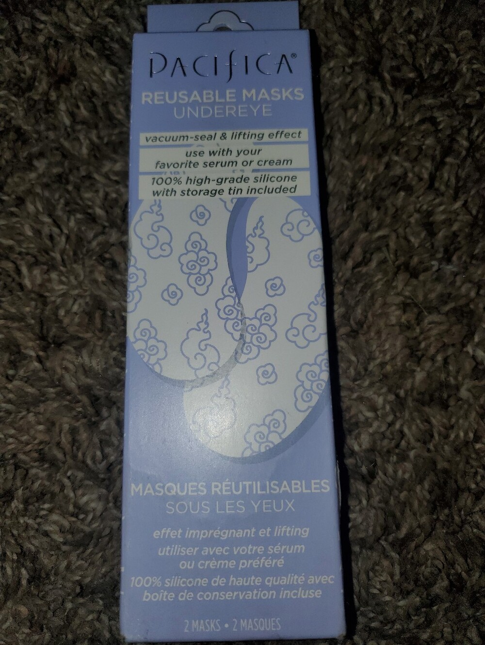 Pacifica Reusable Under-Eye Masks In Case